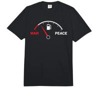 Era Peace Fuel Gauge Oil Pacifist Against War and Violence Comfort Colors Adult Heavyweight T-Shirt