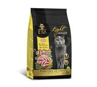 ERA Grain Free Pato y Pavo - Pienso para Gatos Esterilizados Light, Sin Cereales, Control de Peso, Rico en Proteínas y Fórmula Hipoalergénica, 1,25 kg