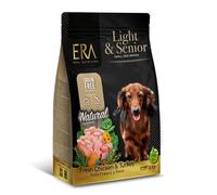 ERA Pienso para Perros Senior Light Grain Free Pollo y Pavo. Razas Pequeñas - Nutrición Completa y Saludable - 2 kg