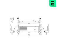 ERA Refrigerador de Aire de Carga 672010 para Ford Ranger 2.2 TDCi 4x4 TKE