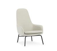 Era Sillón Alto Acero Negro /Main Line Lino MLF20