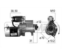 ERA Starter Anlasser 2,2kW Para Nissan Pick-up Navara 220522A