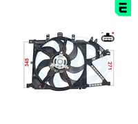 ERA Ventilador Refrigeración Del Motor Apto para Opel Corsa C Combo Caja / Kombi