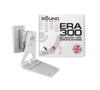 ERA300 Soporte de Montaje en Pared, Inclinable y Giratorio, Compatible con Sonos ERA 300, Instalación Sin Esfuerzo, Incluye Kit de Montaje, Doble, Par (Blanco, Soltero)