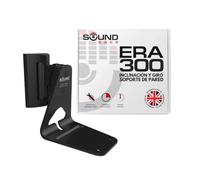 ERA300 Soporte de Montaje en Pared, Inclinable y Giratorio, Compatible con Sonos ERA 300, Instalación Sin Esfuerzo, Incluye Kit de Montaje, Doble, Par (Negro, Soltero)
