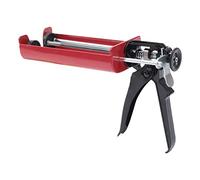 ERAAND Pofessional - Pistola de calafateo manual, pistola de calafateo de doble barril sin goteo con agarre cómodo para cocina, baño, tanque de agua, puerta, ventana, fregadero, relleno de juntas