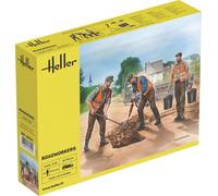 Erael HE82754 1/24 Road Construction Worker Figure Set of 3 Pl (Importación USA)