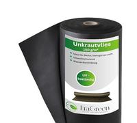 EraGreen Premium Tela antihierbas 150g/m² - 2m x 1m Tela para jardín impermeable y UV-estable - Alfombra antihierbas ideal para jardín y jardinera elevada - Lámina de mantillo respetuosa con el medio