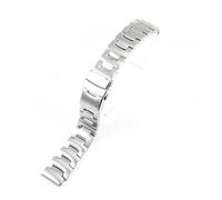ERAKAFZTTK Compatible Fit For correa de acero for reloj Casio PRO TREK Series de 18 mm PRG-260/270/500 PRW3500/2500/5100, hebilla de acero sólido, pulsera duradera for exteriores.(Steel)