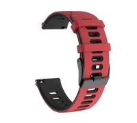 ERAKAFZTTK Correa de repuesto de silicona compatible Fit For Mibro Watch A2 y A1 (20 mm y 22 mm) for pulseras Mibro C3, C2, X1, Lite2, Color y Lite.(Red black,22mm)