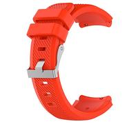 ERAKAFZTTK Correa de silicona compatible Fit For Honor Watch GS Pro, correa de 22 mm, compatible Fit For Honor Magic Watch 2, correa de 46 mm.(Orange red)