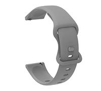 ERAKAFZTTK Correa de silicona de 20 mm y 22 mm compatible Fit For Polar Pacer, Ignite 2, Unite Sport y Polar Vantage M2, Grit X Pro.(Gray,20mm)