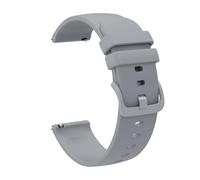 ERAKAFZTTK Correa de silicona de 20 mm y 22 mm for DIZO Watch 2, compatible Fit For DIZO Watch Pro/R/D Talk.(Gray,22mm)