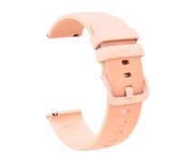 ERAKAFZTTK Correa de silicona de 20 mm y 22 mm for DIZO Watch 2, compatible Fit For DIZO Watch Pro/R/D Talk.(Pink,22mm)