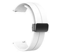 ERAKAFZTTK Correa de silicona for reloj inteligente Mibro C3 C2 (20 mm y 22 mm, liberación rápida) compatible con Mibro Lite2/X1/A1 A2/T2(White,20mm)