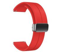 ERAKAFZTTK Correa de silicona for reloj inteligente Mibro C3 C2 (20 mm y 22 mm, liberación rápida) compatible con Mibro Lite2/X1/A1 A2/T2(Red,22mm)