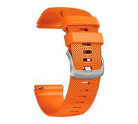 ERAKAFZTTK Correa deportiva de 20 mm for reloj inteligente Mibro C2, correa de silicona de repuesto de liberación rápida, compatible Fit For pulseras Mibro Lite/Color/Air.(Orange)