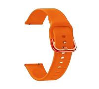ERAKAFZTTK Correa deportiva de 22 mm compatible con el reloj inteligente IMILAB KW66/W12. Correa de silicona compatible con la pulsera YAMAY SW022/Realme Watch 2 3 S.(Orange)