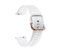 ERAKAFZTTK Correa deportiva de 22 mm compatible con el reloj inteligente IMILAB KW66/W12. Correa de silicona compatible con la pulsera YAMAY SW022/Realme Watch 2 3 S.(White)