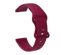ERAKAFZTTK Correa deportiva de liberación rápida for reloj inteligente Mibro C3 T2 de 20 mm y 22 mm. Compatible con Mibro Lite2/A1 A2 X1/Lite/C2/Air.(Wine red,20mm)