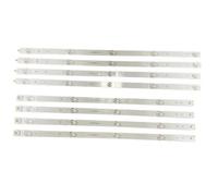 ERAKAFZTTK Juego de 4 Tiras LED de 9 LED de luz Blanca compatibles Fit For Panasonic TH-50HX700B TX-50HX600EZ JVC LT-50VA8035 y Toshiba 50UK4B63DB UNA50GV210I.(4pcs Set For 1 T)