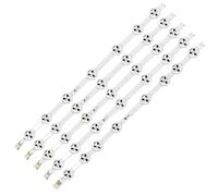 ERAKAFZTTK Kit de Tira de retroiluminación LED (1/5/10) Compatible Fit For D39F272N3CW, D39F275Q3, 4A, FL40211SMART, ES105, Manta 904BAW14, V390HJ5XC-PE1, 39.5LED_A-Type_REV03(50 PCS For 10 TV)