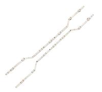 ERAKAFZTTK Tira de LED Compatible Fit For Samsung UE32J5200AK UN32J5003 UE32M5000 UE32J5000 UE32J5200 UE32M5075 UE32M5005 V5DN-320SM1-R2 2015 SVS32 FHD(2pcs For 1 TV)