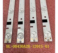 ERAKAFZTTK Tira de retroiluminación LED de 12 LED compatible Fit For BBK 43LEX-5009 43CF37-T2 CX430DLEDM HL-00430A28-1201S-01 A2 A4(20pcs For 5 TV)