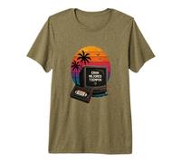 Eran Mejores Tiempos Retro Nostalgia de los 90 Camiseta Premium