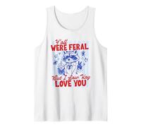 ERAS Salvaje, Pero discretamente te Quiero, Profesor Divertido, Verano Camiseta sin Mangas
