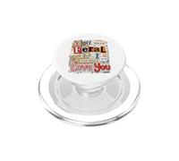 ERAS Salvaje, Pero yo, discretamente, te Amo, Collage Retro PopSockets PopGrip para MagSafe