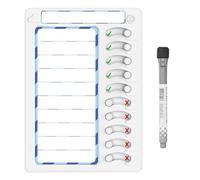 Erasable Chore Chart - Erasable Daily Routine Schedule Board,Whiteboard Calendar, Checklist Task Planning Board - Reusable For Family And Kids To Do