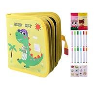 Erasable Drawing Pad, Reusable Scribble Book for Kids Creativity, Imaginative Play, Learning Activities with Portable Design, Boys Girls Preschool, Kindergarten, Homeschool, Waiting Room Entertainment