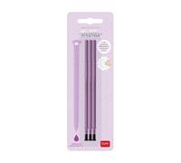 Erasable Gel Pen Refills for Legami Pens - Purple Ink - Pack of 3