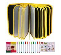 Erasable Scribble Pad | Reusable Scribble Book | Portable Drawing Pad | for Boys Girls Preschool Kindergarten Homeschooling Daycare Home Classroom Travel Waiting Room Birthday Holiday