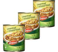 Erasco Cazuela de Lentejas con Cerdo 800 g Pack de 3