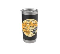 Érase una vez a medianoche Edgar Allan Poe The Raven Cita Vaso térmico de acero inoxidable de doble pared