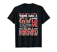 Érase una vez Chica Amor Partera Sueño Camiseta