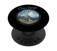 Érase una vez Encantador Reino Fantasía PopSockets PopGrip Adhesivo