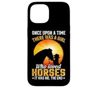 Érase una Vez había una Chica Que amaba a los Caballos, era yo Carcasa para iPhone 15