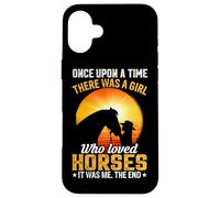 Érase una Vez había una Chica Que amaba a los Caballos, era yo Carcasa para iPhone 16 Plus