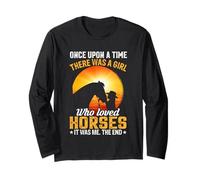 Érase una Vez había una Chica Que amaba a los Caballos, era yo Manga Larga
