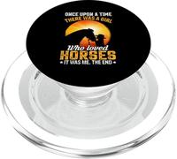 Érase una Vez había una Chica Que amaba a los Caballos, era yo PopSockets PopGrip para MagSafe