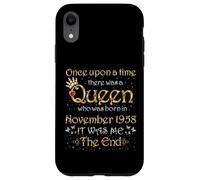 Érase una Vez una Reina nació en noviembre de 1958 Carcasa para iPhone XR