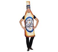 EraSpooky Costume da bottiglia di birra per adulti unisex che beve vestito da festa di Halloween dell'Oktoberfest