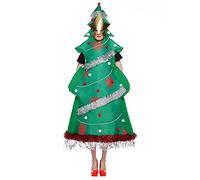 EraSpooky Disfraz de árbol de Navidad disfraz de fiesta de Navidad unisex para adultos