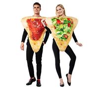 EraSpooky Disfraz de Comida Disfraces Fiesta de Halloween Traje Divertido para Hombres Mujeres Pareja Adulta