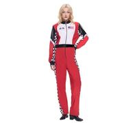 EraSpooky Disfraz de conductor de coche de carreras Roxy para mujer disfraz de Halloween para adulto juego de rol disfraces M
