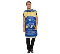 EraSpooky Disfraz de Lata de Cerveza para Adulto De Esponja para Oktoberfest Cosplay de Fiesta Halloween Carnaval