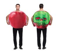 EraSpooky Disfraz de manzana de manzana envenenada en adultos cuento de hadas de hadas